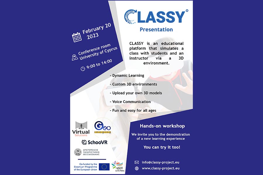 FLYER-CLASSY - FINAL CONFERENCE